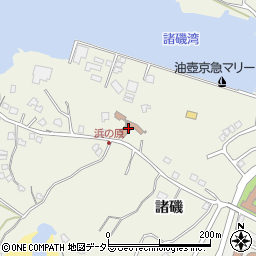 神奈川県三浦市三崎町諸磯1742-1周辺の地図