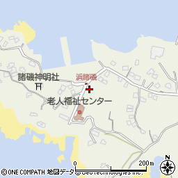 神奈川県三浦市三崎町諸磯1870-4周辺の地図