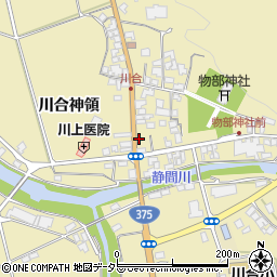島根県大田市川合町川合神領1555周辺の地図