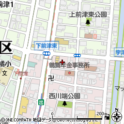 愛知県名古屋市中区富士見町3周辺の地図
