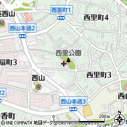 愛知県名古屋市名東区西里町2丁目23周辺の地図