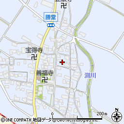滋賀県東近江市勝堂町1015周辺の地図