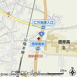 島根県大田市仁摩町仁万八幡890-1周辺の地図