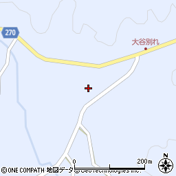 島根県仁多郡奥出雲町大谷193周辺の地図