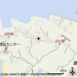 神奈川県三浦市三崎町諸磯1797周辺の地図