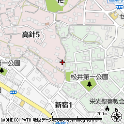 愛知県名古屋市名東区高針5丁目1213周辺の地図