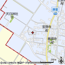 滋賀県東近江市勝堂町1093周辺の地図