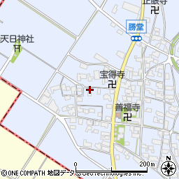 滋賀県東近江市勝堂町1102周辺の地図
