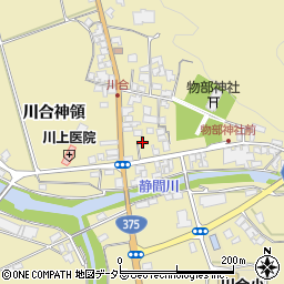 島根県大田市川合町川合神領1554周辺の地図