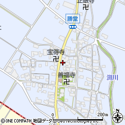 滋賀県東近江市勝堂町1044周辺の地図