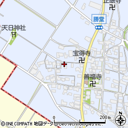 滋賀県東近江市勝堂町1103周辺の地図
