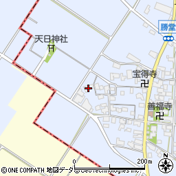 滋賀県東近江市勝堂町1089周辺の地図