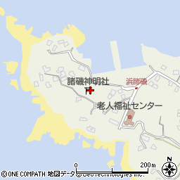神奈川県三浦市三崎町諸磯1873周辺の地図