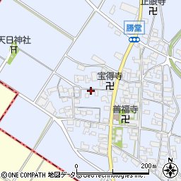滋賀県東近江市勝堂町1101周辺の地図