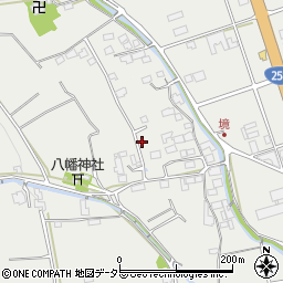 岐阜県海津市南濃町境周辺の地図