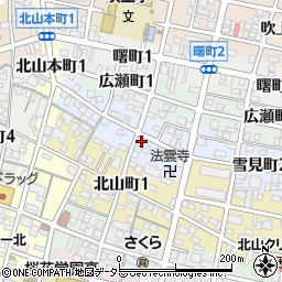 愛知県名古屋市昭和区雪見町1丁目16周辺の地図