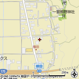 兵庫県丹波市氷上町横田536周辺の地図