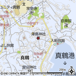 津島神社周辺の地図