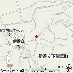 滋賀県大津市伊香立下龍華町589周辺の地図