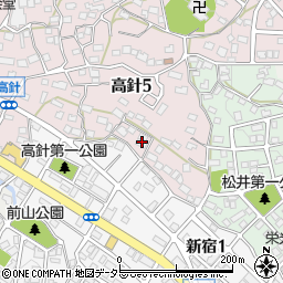 愛知県名古屋市名東区高針5丁目903周辺の地図