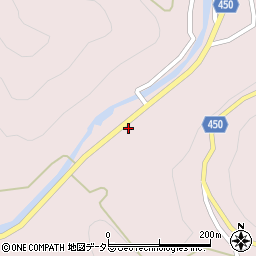 岡山県津山市奥津川426周辺の地図