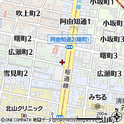 名古屋阿由知郵便局 ＡＴＭ周辺の地図