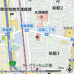 テルウェル西日本株式会社東海支店ビル総合サービス営業部周辺の地図