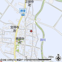 滋賀県東近江市勝堂町1003周辺の地図