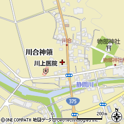 島根県大田市川合町川合神領1569周辺の地図