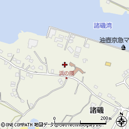 三浦紫苑荘周辺の地図