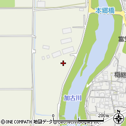 兵庫県丹波市氷上町新郷541周辺の地図