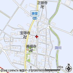 滋賀県東近江市勝堂町1039周辺の地図