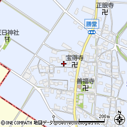 滋賀県東近江市勝堂町1111周辺の地図