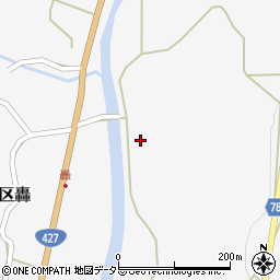 兵庫県多可郡多可町加美区轟25周辺の地図