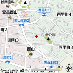 愛知県名古屋市名東区西里町2丁目19周辺の地図