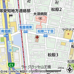 テルウェル西日本株式会社　東海支店総合ビルマネジメント部周辺の地図
