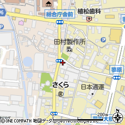静岡県富士市蓼原108周辺の地図