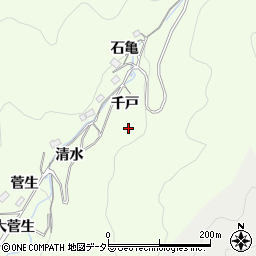 愛知県豊田市菅生町周辺の地図