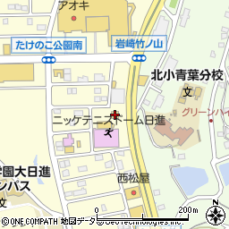 ドラッグスギヤマ　竹の山店周辺の地図