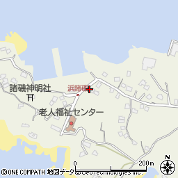 神奈川県三浦市三崎町諸磯1836周辺の地図