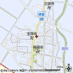 滋賀県東近江市勝堂町1043周辺の地図