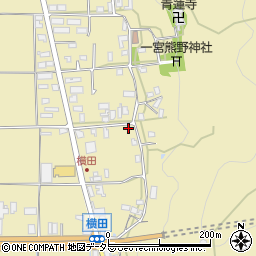 兵庫県丹波市氷上町横田540周辺の地図