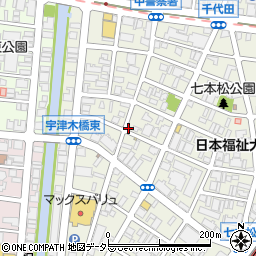 リパーク名古屋千代田３丁目第５駐車場周辺の地図