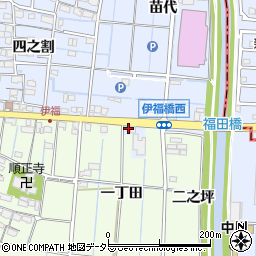 愛知県あま市七宝町伊福鍛治屋前57周辺の地図