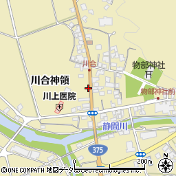 島根県大田市川合町川合神領1568周辺の地図