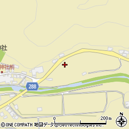 島根県大田市川合町川合浅原1649周辺の地図