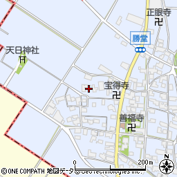 滋賀県東近江市勝堂町1109周辺の地図