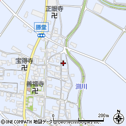 滋賀県東近江市勝堂町961周辺の地図