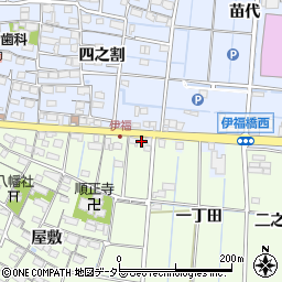 愛知県あま市七宝町下之森郷東周辺の地図