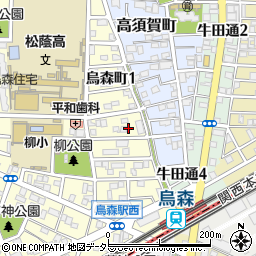 まごころの杜ＤＲＩＷＡＯグループホーム名古屋１周辺の地図